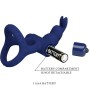 PRETTY LOVE - LUCHITO DOUBLE ANNEAU VIBRANT LAPIN BLEU