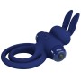PRETTY LOVE - DAREY DOUBLE ANNEAU VIBRANT LAPIN BLEU