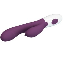 PRETTY LOVE - BUTTERFLY KISS RABBIT VIBRATOR & G-SPOT STIMULATOR LILA