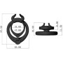 ARMONY - BULL'S PASION RING SCHWARZ