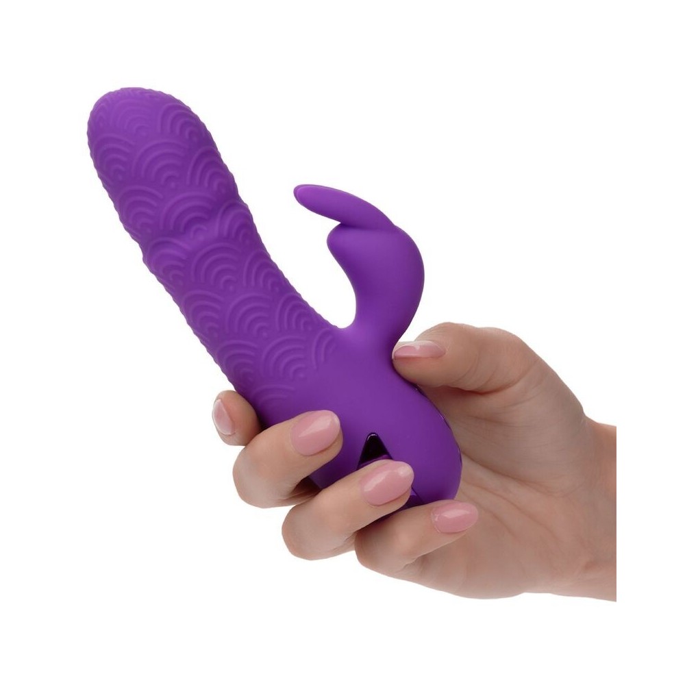 CALEXOTICS - MANHATTAN BEACH MARVEL VIBRATOR RABBIT PURPLE BY CALIFORNIA DREAMING