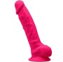 SILEXD - MODELO 1 PÊNIS REALÍSTICO PREMIUM SILEXPAN SILICONE FÚCSIA 23 CM