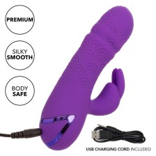 CALEXOTICS - MANHATTAN BEACH MARVEL VIBRATOR RABBIT PURPLE BY CALIFORNIA DREAMING