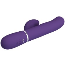 PRETTY LOVE - PERLITA VIBRATEUR G-SPOT 3 EN 1 MULTIFONCTION VIOLET