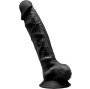 SILEXD - MODELLO 1 PENE REALISTICO PREMIUM SILEXPAN SILICONE NERO 23 CM