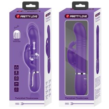 PRETTY LOVE - COALE RABBIT VIBRATOR 4 IN 1 PURPLE