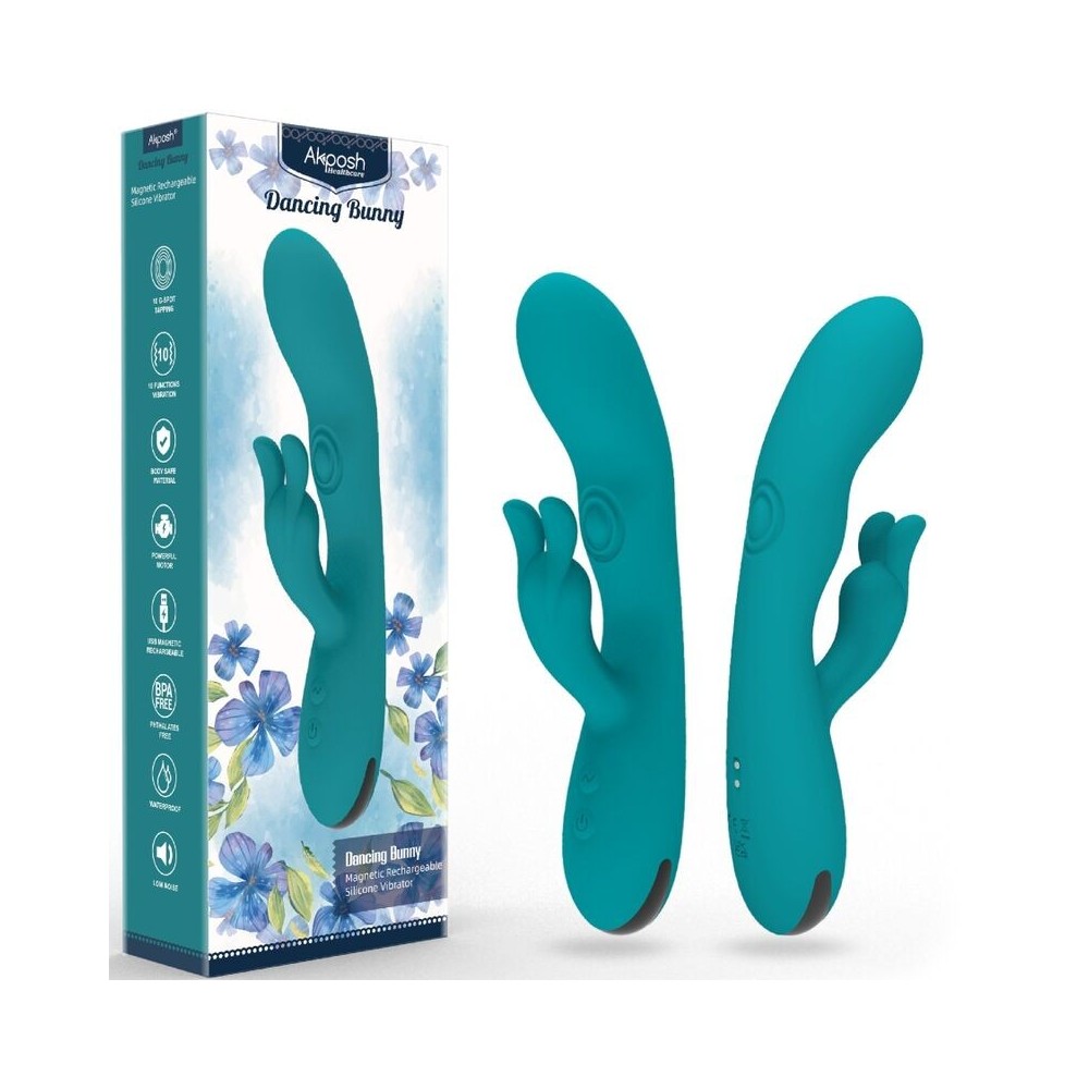 ARMONY - DANCING BUNNY VIBRADOR COELHO 10 VELOCIDADES VERDE