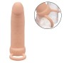 CALEXOTICS - MAXX THICK DUAL PENETRATOR 10 VIBRAZIONI CARNE