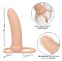 CALEXOTICS - MAXX THICK DUAL PENETRATOR 10 VIBRAZIONI CARNE