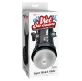 PDX EXTREME - SLIDE & GLIDE SELF-LUBRICATING MASTURBATOR CLEAR