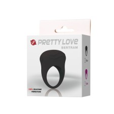 PRETTY LOVE - BERTRAM ANNEAU VIBRATEUR NOIR