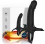 ARMONY - DILDO MIT RING & VIBRATOR SCHWARZ