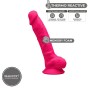 SILEXD - MODEL 1 REALISTIC PENIS PREMIUM SILEXPAN SILICONE FUCHSIA 17.5 CM