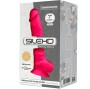 SILEXD - MODELLO 1 PENE REALISTICO PREMIUM SILEXPAN SILICONE FUCSIA 17.5 CM