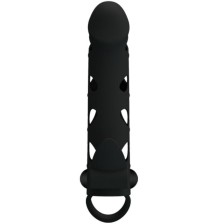 PRETTY LOVE - HOUSSE EN SILICONE AVEC VIBRATION 15.2 CM