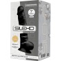 SILEXD - MODELLO 1 PENE REALISTICO PREMIUM SILEXPAN SILICONE NERO 17.5 CM