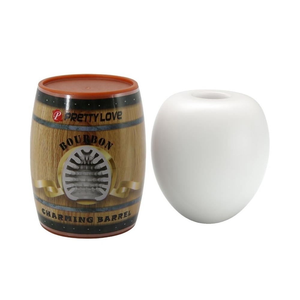 PRETTY LOVE - MASTURBATEUR HOMME BLANC D'OEUF MODÈLE 2