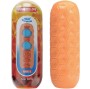PRETTY LOVE - MASTURBATEUR POUR HOMME À DEUX BOULES ORANGE