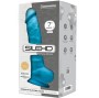SILEXD - MODEL 1 REALISTIC PENIS PREMIUM SILEXPAN SILICONE BLUE 17.5 CM