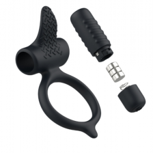 B SWISH - ANELLO VIBRATORE BCHARMED BASIC - NERO