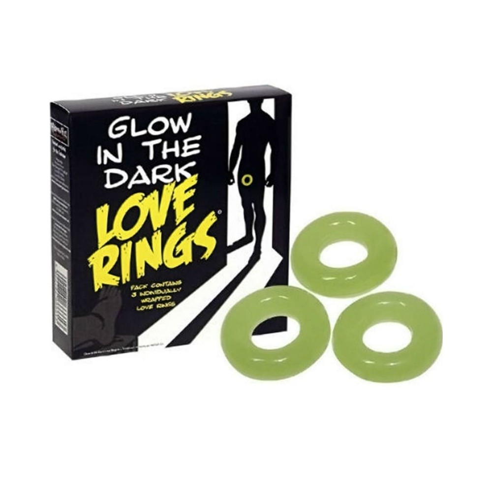 SPENCER & FLEETWOOD - PACK 3 FLUORESCENT RINGS