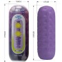 PRETTY LOVE - MASTURBATEUR POUR HOMME À DEUX BOULES VIOLET