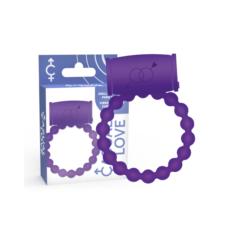 CASUAL LOVE - 25 COUPLE VIBRATOR RING VIOLET