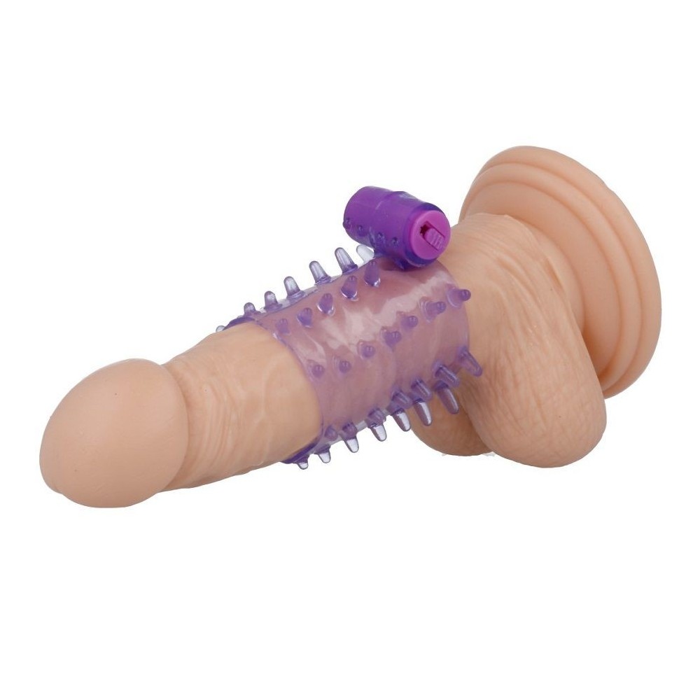 CASUAL LOVE - RING LILAC VIBRATOR PENIS ABDECKUNG