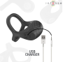 INTENSE - ALEX VIBRATOR DOPPEL-PENISRING 10 VIBRATIONEN SCHWARZ