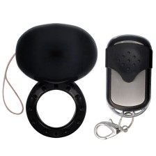 SPIRIT - VIBRATING REMOTE CONTROL COCK RING BLACK