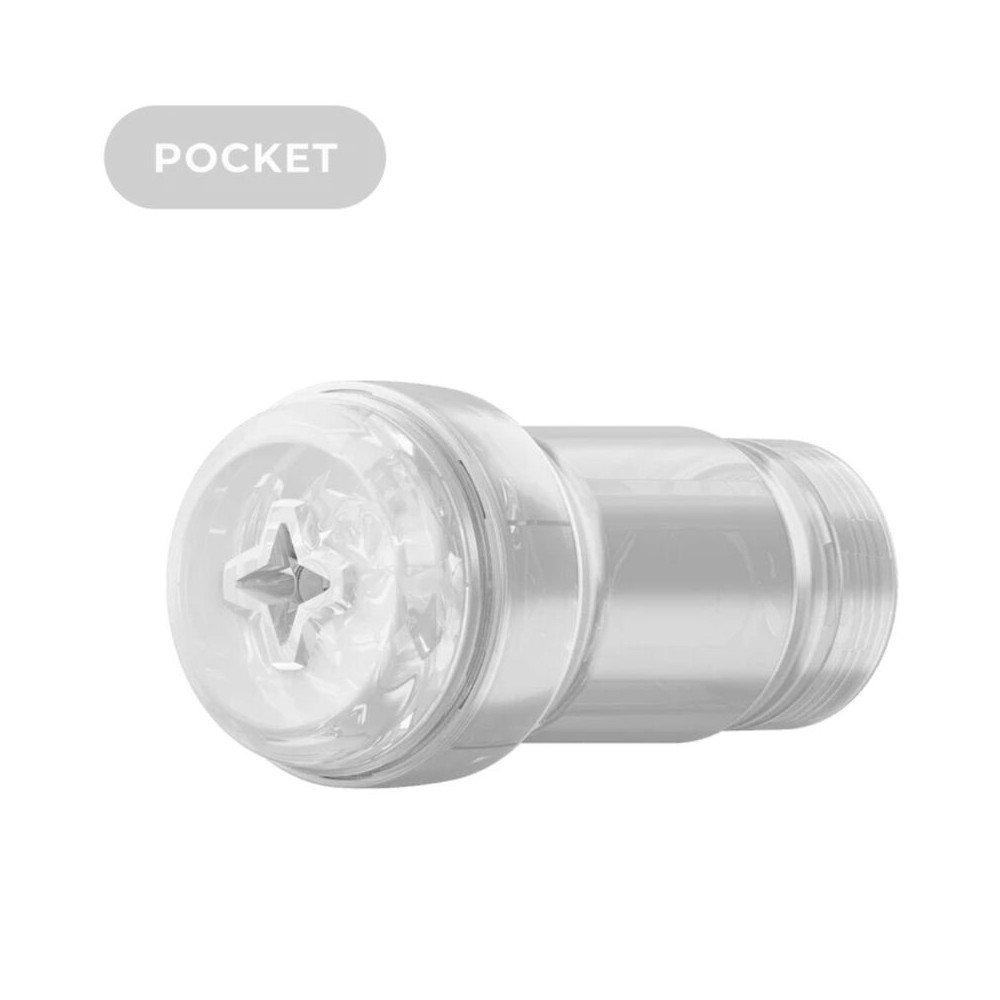 KIIROO - FEEL POCKET STROKER CRISTAL PAR KIIROO TRANSPARENT