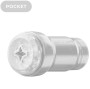 KIIROO - FEEL POCKET STROKER CRISTAL PAR KIIROO TRANSPARENT
