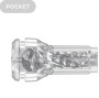 KIIROO - FEEL POCKET STROKER CRISTAL PAR KIIROO TRANSPARENT