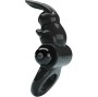 PRETTY LOVE - ANNEAU VIBRATEUR EXCITANT RABBIT 10 VIBRATIONS NOIR