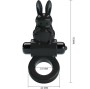 PRETTY LOVE - AUFREGENDER RING RABBIT VIBRATORRING 10 VIBRATIONEN SCHWARZ
