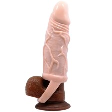 BAILE - PENIS EXTENDER SHEATH WITH STRAP FOR TESTICLES 13.5 CM