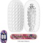 PRETTY LOVE - MASTURBADOR MASCULINO DE SILICONE COQUETTISH BALLS BRANCO