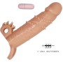 PRETTY LOVE - CONNOR PENIS SLEEVE + CLITORIS STIMULATOR FLESH
