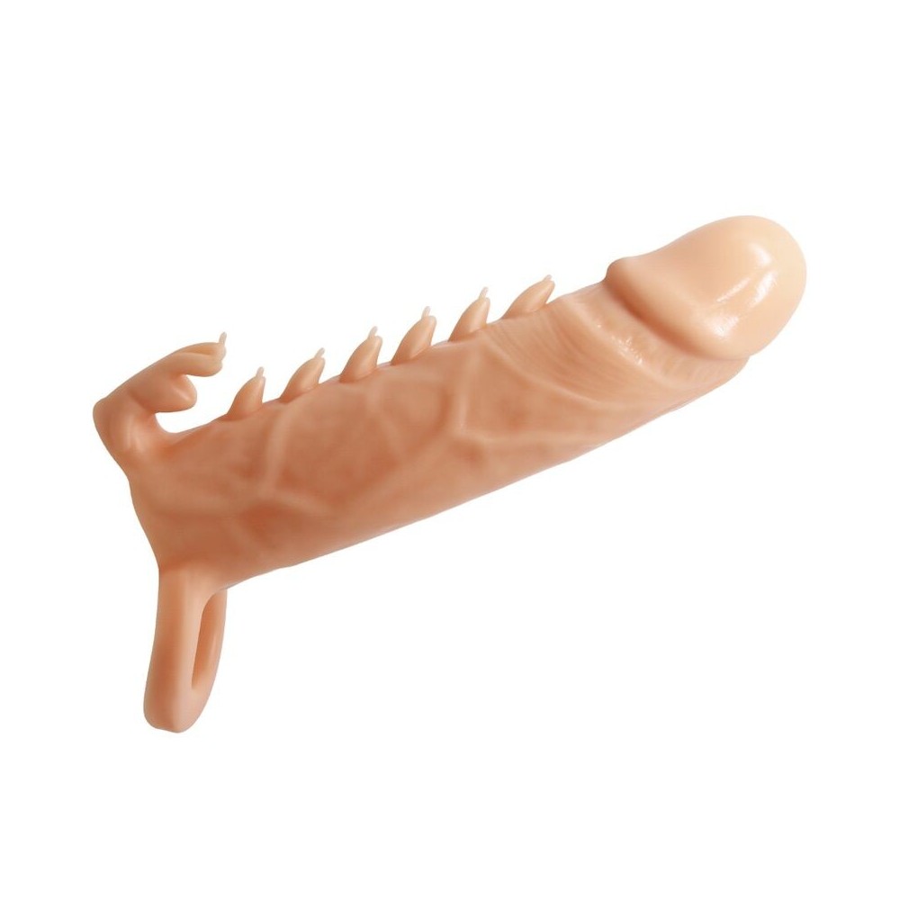 PRETTY LOVE - EMMIT PENIS SLEEVE + CLITORIS STIMULATOR FLESH