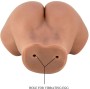 CRAZY BULL - HAILEY VIBRATOR BUTT MIT REALISTISCHER VAGINA UND ANUS-FERNBEDIENUNG