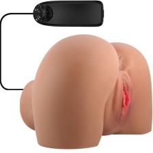 CRAZY BULL - MILA VIBRATOR BUTT MIT REALISTISCHER VAGINA UND ANUS-FERNBEDIENUNG