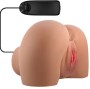 CRAZY BULL - MILA VIBRATEUR FESSIER AVEC CONTRÔLE RÉALISTE DU VAGIN ET DE L'ANUS À TÉLÉCOMMANDE