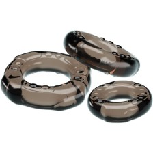 BAILE - COCK RINGS YVONNE SET 3 PENIS RINGS