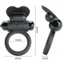 PRETTY LOVE - DEBONAIRE VIBRATING RING RABBIT 10 VIBRATIONS BLACK