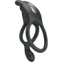 PRETTY LOVE - SETH DOUBLE ANNEAU VIBRANT LAPIN 7 VIBRATIONS NOIR