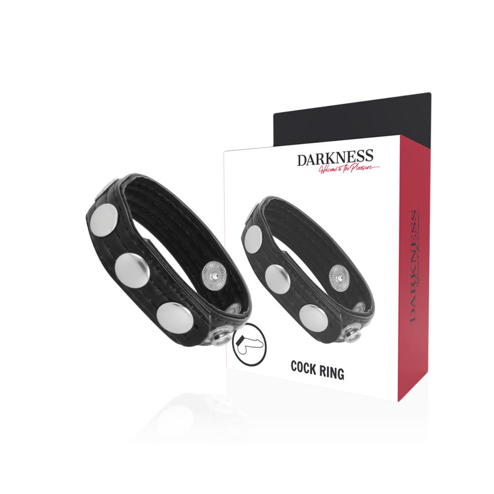 DARKNESS - LEATHER ERECTION RING