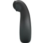 PRETTY LOVE - DAHLIA VIBRATING RING + CLITORIS STIMULATOR 12 VIBRATIONS BLACK