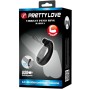 PRETTY LOVE - DAHLIA VIBRATING RING + CLITORIS STIMULATOR 12 VIBRATIONS BLACK
