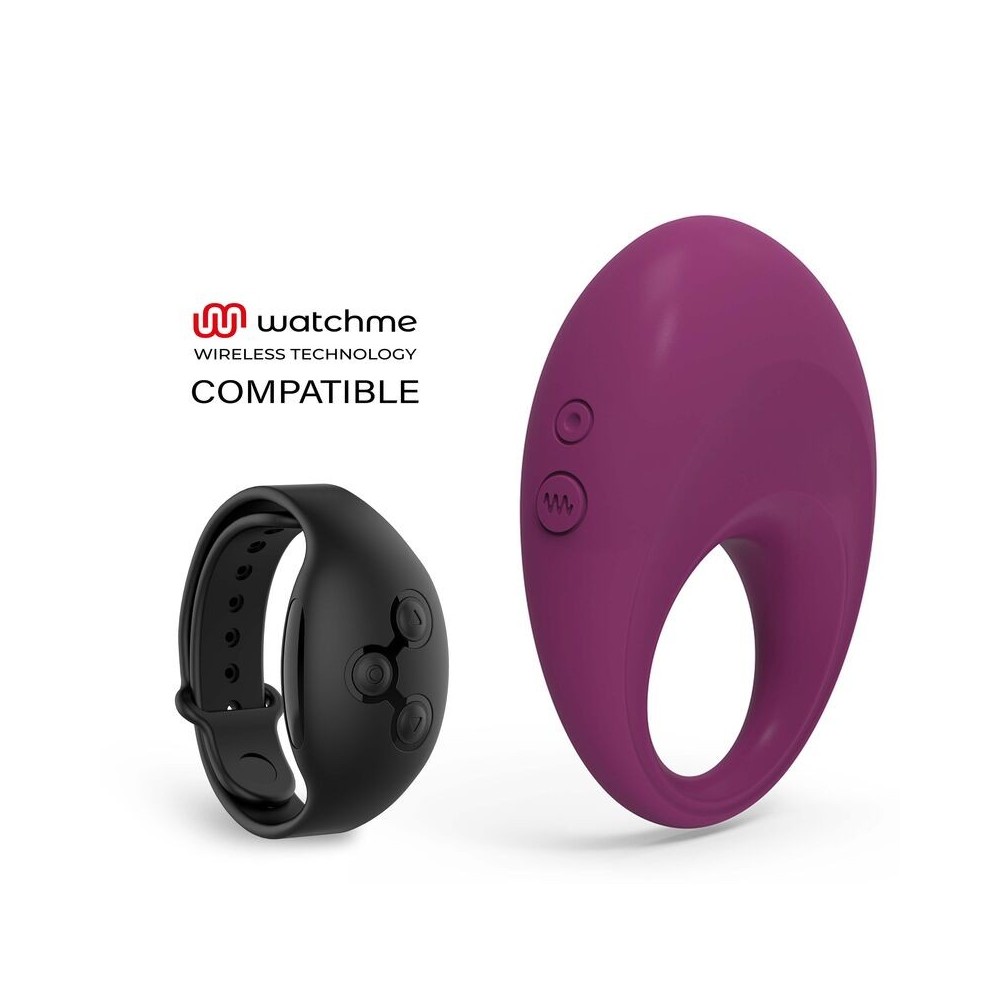 COVERME - DYLAN COCK RING RECHAGEABLE WATCHME WIRELESS TECHNOLOGIE COMPATIBLE