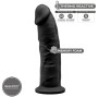 SILEXD - MODEL 2 REALISTIC PENIS PREMIUM SILEXPAN SILICONE BLACK 23 CM